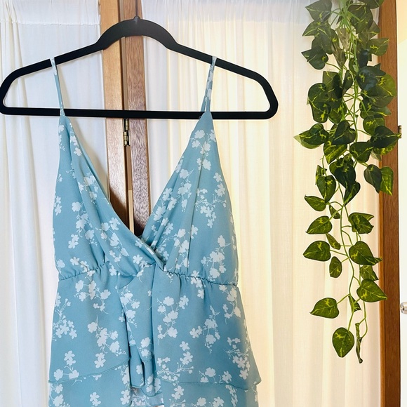 Sweet floral babydoll tank - Picture 2 of 3